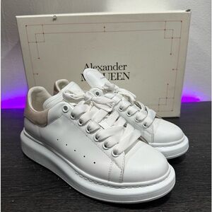 ALEXANDER MCQUEEN SNEAKER WOMAN SIZE 40 WHITE